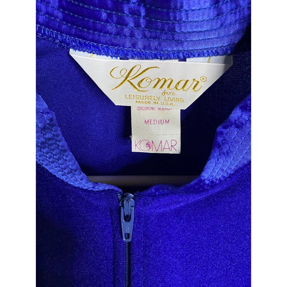 Vintage Komar Robe Half Zip Loungewear - Picture 6 of 9